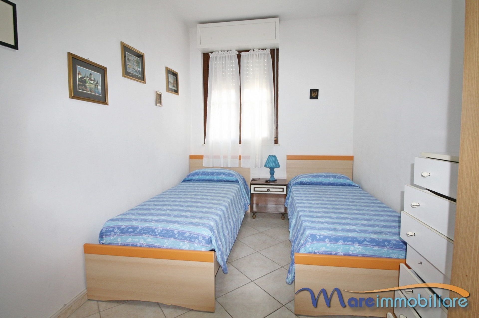 trilocale con due camere zona centrale