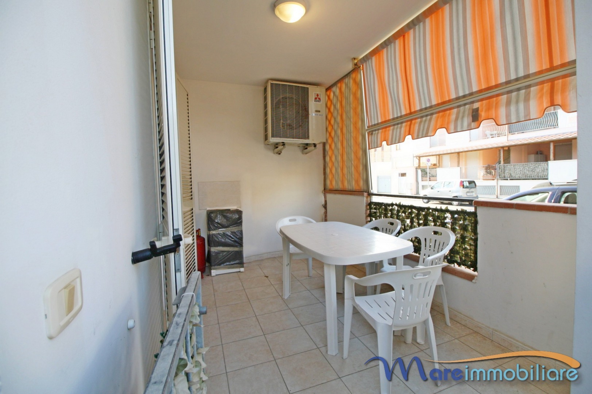 trilocale con due camere zona centrale
