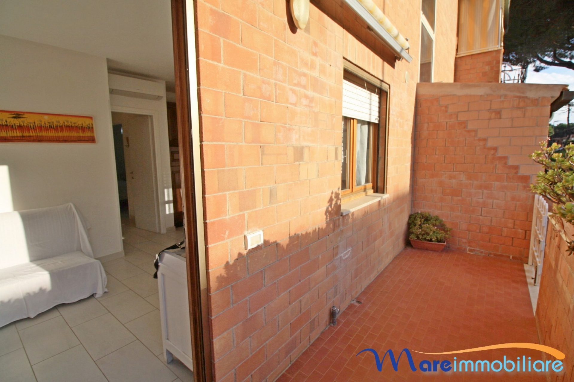 Zona Tombolo trilocale con veranda spaziosa